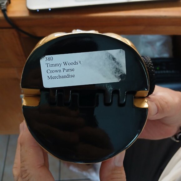 TIMMY WOODS ROYAL CROWN HANDBAG - RARE AND VINTAGE - Picture 7 of 7